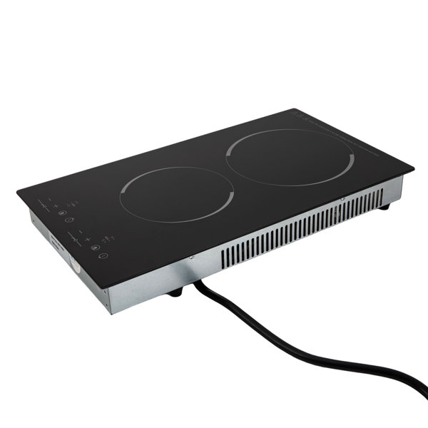 OUKANING 1500 Watt Electric Double Hot Plate Wayfair Canada